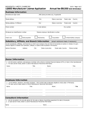 gambling control board mn forms.